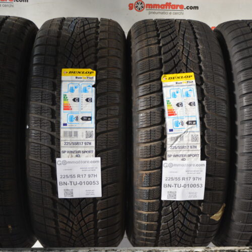 Dunlop - WINTER SPORT 4D RUNFLAT MOE Invernali 225/55 R17 97H