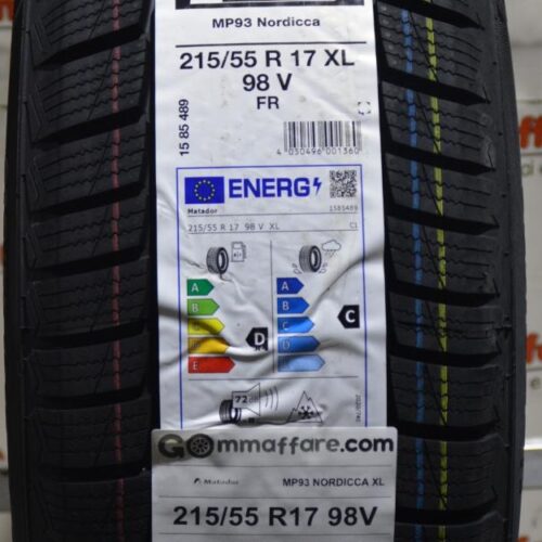 Matador - MP93 NORDICA XL Invernali 215/55 R17 98V