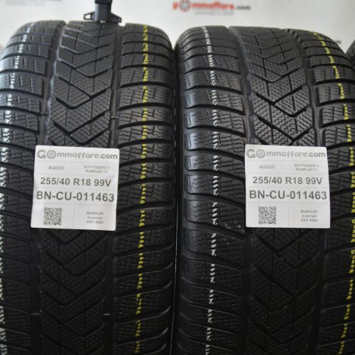 Pirelli - SOTTOZERO 3 RUNFLAT (*) Invernali 255/40 R18 99V