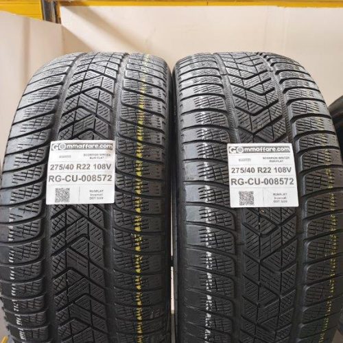 Pirelli - SCORPION WINTER RUN FLAT Invernali 275/40 R22 108V