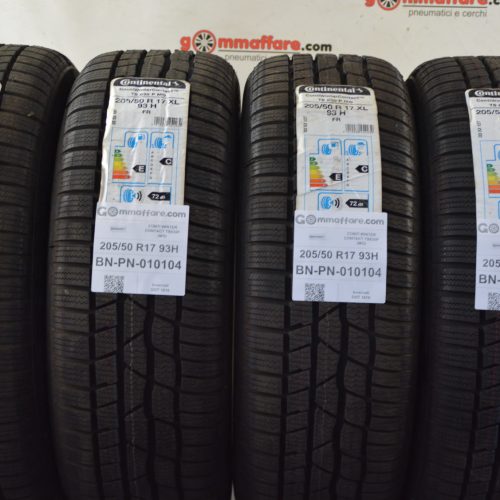 Continental - CONTI WINTER CONTACT TS830P (MO) Invernali 205/50 R17 93H