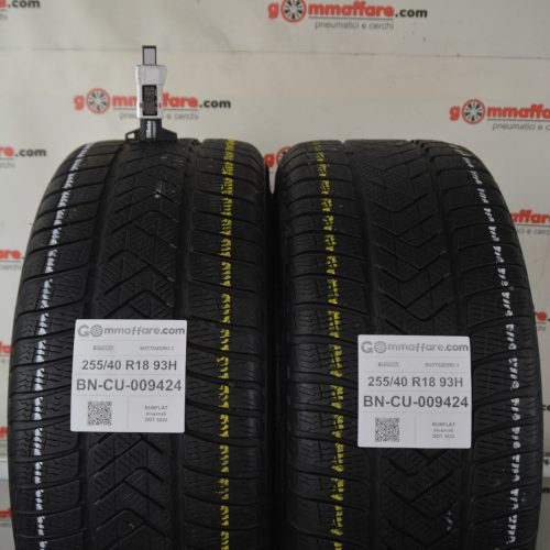 Pirelli - SOTTOZERO 3 RUNFLAT (*) Invernali 255/40 R18 93H