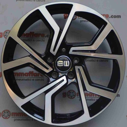 Elit Wheels - EW-09  CYCLONE VW GOLF 17 Nero Lucido Diamantato