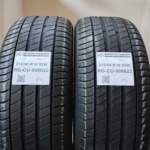 Michelin - PRIMACY 3 Estivi 215/50 R18 92W