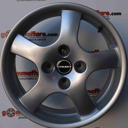 Borbet - FIESTA B MAX 16 Silver