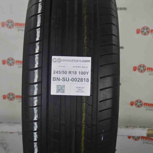 Dunlop - SP SPORT MAX GT Estivi 245/50 R18 100Y