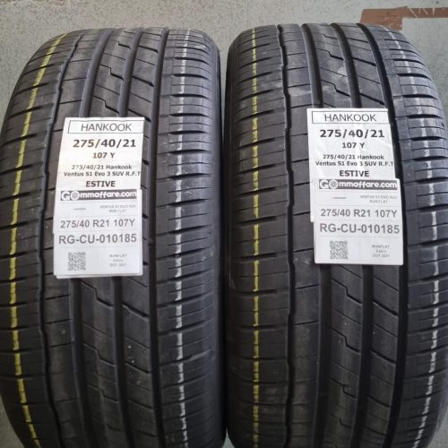 Hankook - VENTUS S1 EVO SUV RUN FLAT Estivi 275/40 R21 107Y