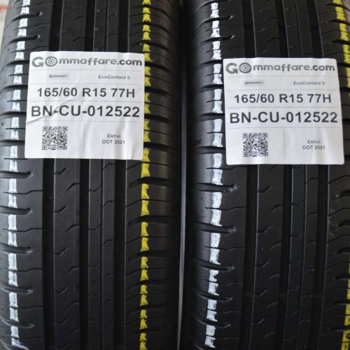 Continental - EcoContact 5 Estivi 165/60 R15 77H