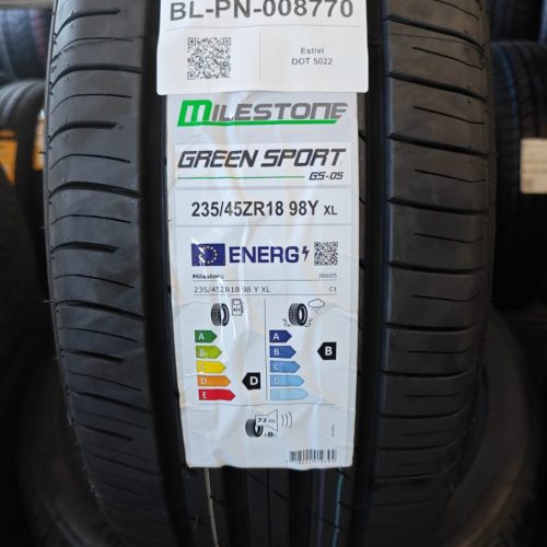 Milestone - GREEN SPORT XL Estivi 235/45 R18 98Y