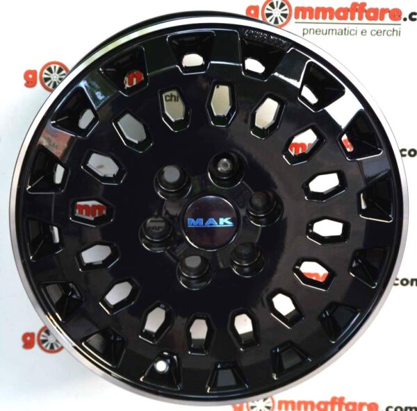 Gommaffare  daily 16 Nero Bordo Diamantato