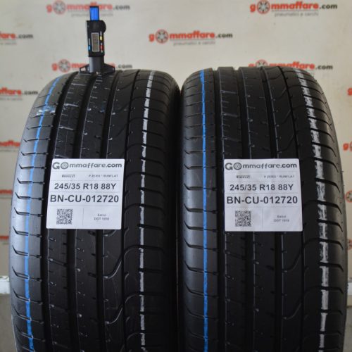 Pirelli - P ZERO * RUNFLAT Estivi 245/35 R18 88Y