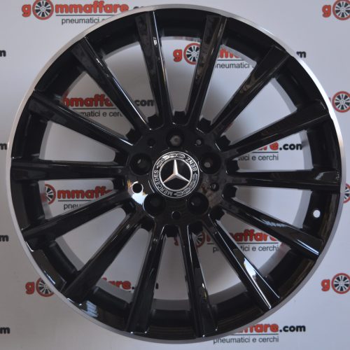 Gommaffare - Mercedes (Doppio Canale) 20 Nero Bordo Diamantato