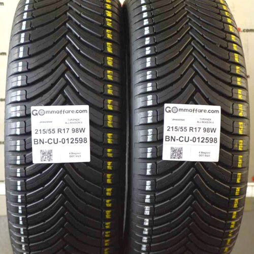 Bridgestone - TURANZA ALLSEASON 6 4 Stagioni 215/55 R17 98W