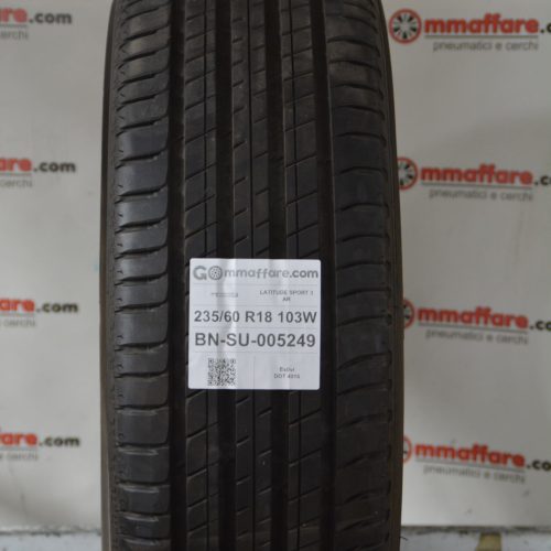 Michelin - LATITUDE SPORT 3 AR Estivi 235/60 R18 103W