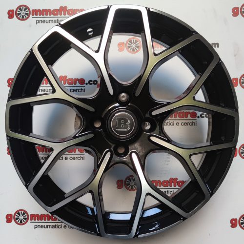 Mcw Wheels - SMART BRABUS NEW (super) 16 Nero Diamantato