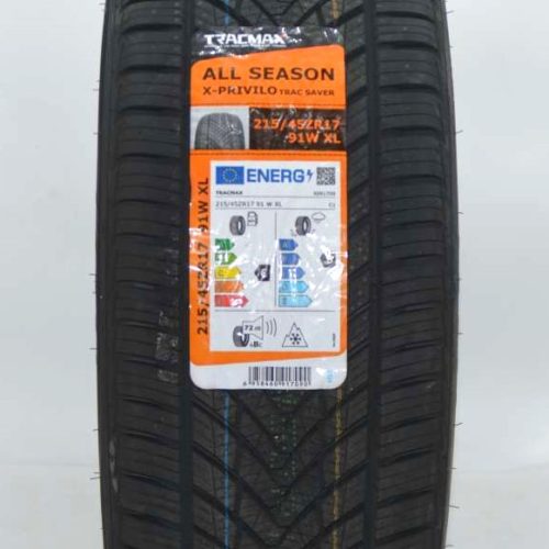 Tracmax - TRAC SAVER ALL SEASON XL 4 Stagioni 215/45 R17 91W