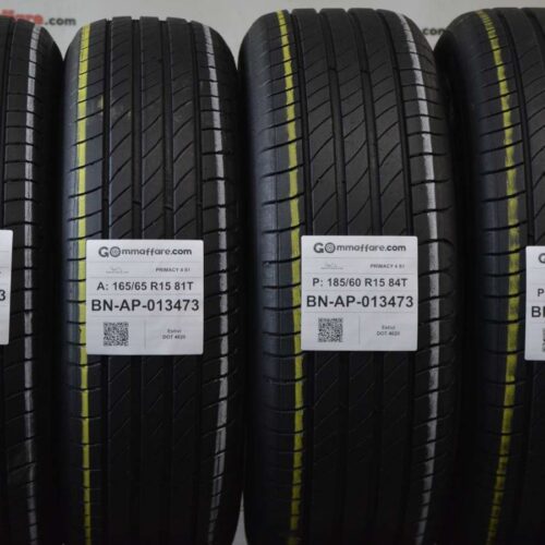 Michelin - PRIMACY 4 S1 Estivi 165/65 R15 81T