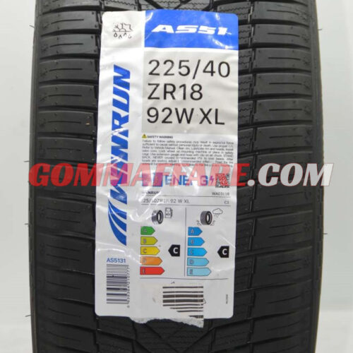 Winrun - ALL SEASON VERSANT AS51 XL 4 Stagioni 225/40 R18 92W