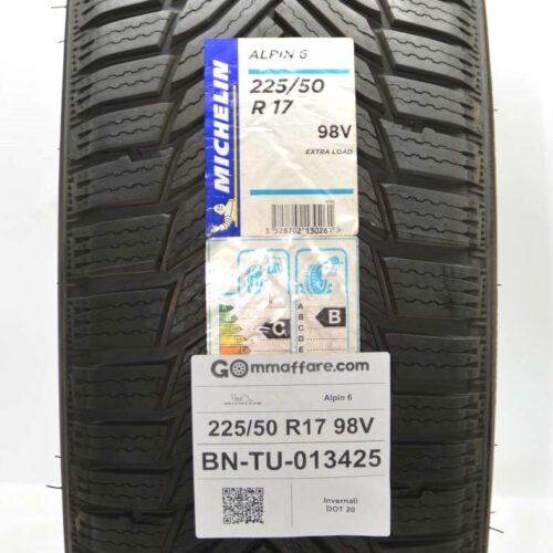 Michelin - Alpin 6 Invernali 225/50 R17 98V