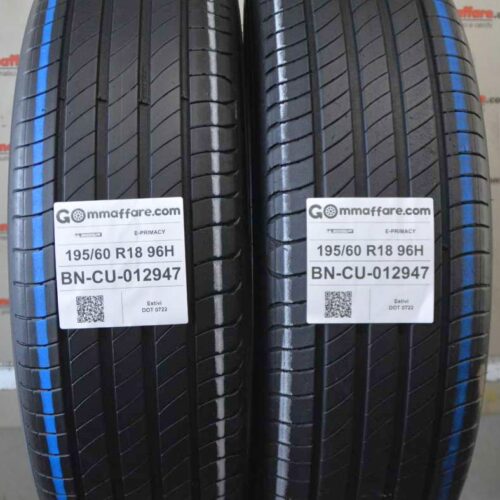 Michelin - E-PRIMACY Estivi 195/60 R18 96H