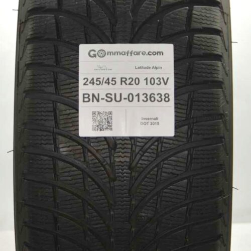 Michelin - Latitude Alpin Invernali 245/45 R20 103V