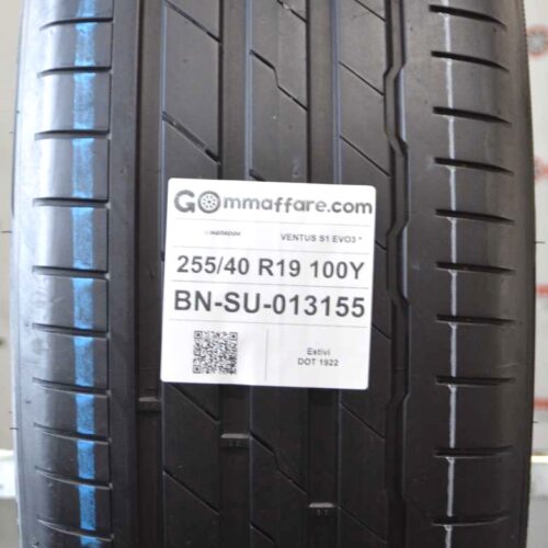 Hankook - VENTUS S1 EVO3 * Estivi 255/40 R19 100Y