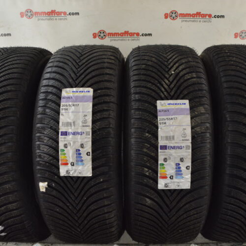 Michelin - PILOT ALPIN 5 RUNFLAT Invernali 205/55 R17 91H