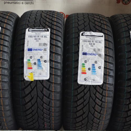 Continental - ContiWinterContact TS870 Invernali 195/45 R16 84H