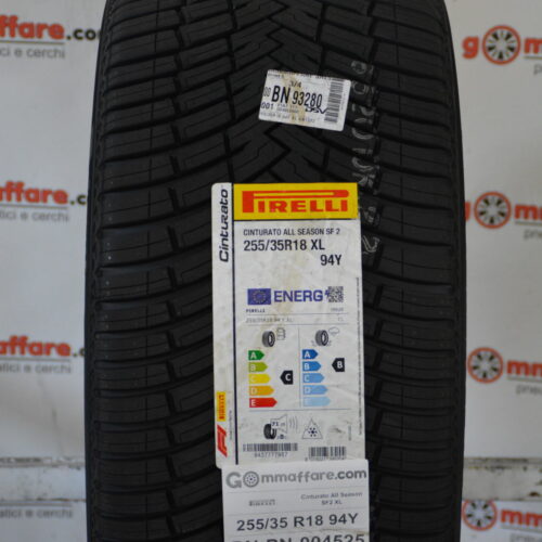 Pirelli - Cinturato All Season SF2 XL 4 Stagioni 255/35 R18 94Y