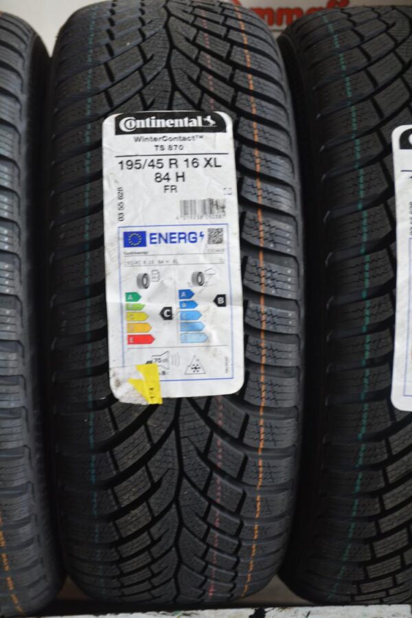 ContiWinterContact TS870 Invernali 195/45 R16 84H - immagine 2