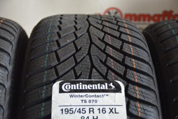 ContiWinterContact TS870 Invernali 195/45 R16 84H - immagine 4