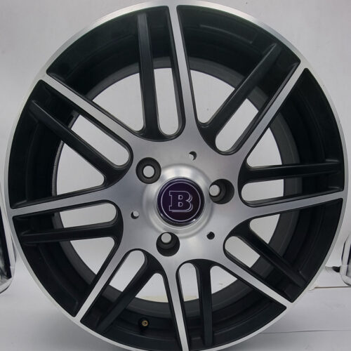 Inovit - SMART 451 BRABUS 16 Nero Opaco Diamantato