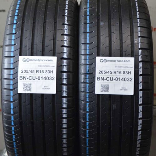 Continental - Continental ECOCONTACT5 smart Estivi 205/45 R16 83H