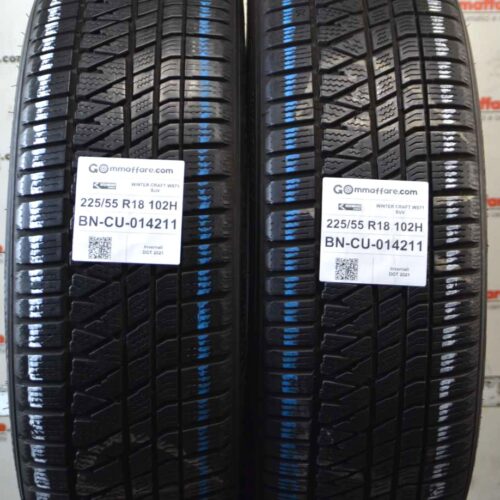 Kumho Tire - Kumho Tire WINTER CRAFT WS71 SUV Invernali 225/55 R18 102H