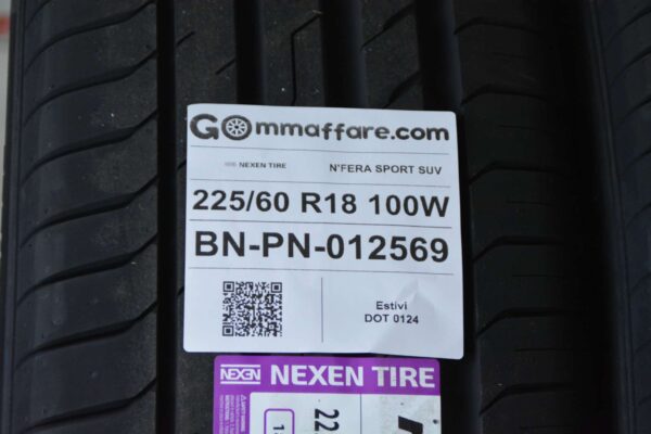 Nexen Tire N'FERA SPORT SUV Estivi 225/60 R18 100W - immagine 8