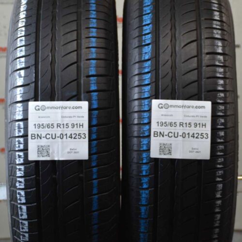 Pirelli - Pirelli Cinturato P1 Verde Estivi 195/65 R15 91H