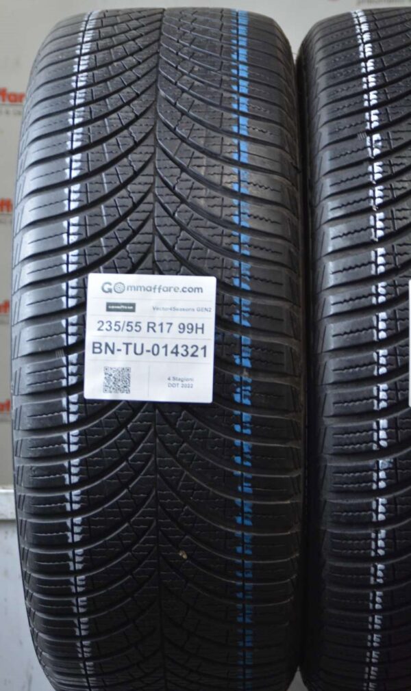 Goodyear Vector4Seasons GEN2 4 Stagioni 235/55 R17 99H - immagine 2