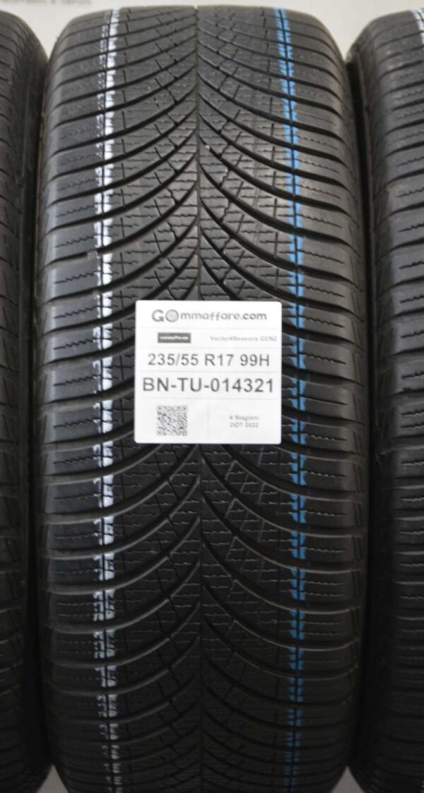 Goodyear Vector4Seasons GEN2 4 Stagioni 235/55 R17 99H - immagine 4