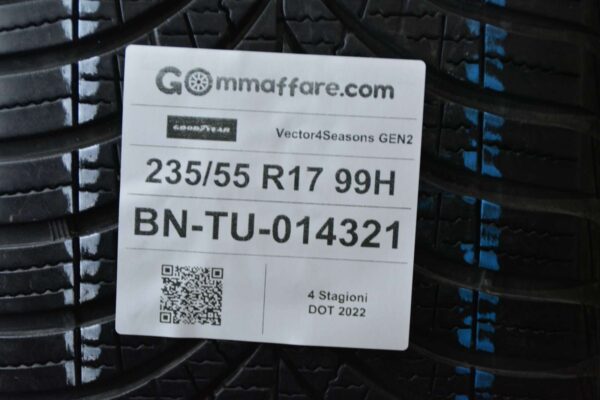 Goodyear Vector4Seasons GEN2 4 Stagioni 235/55 R17 99H - immagine 7