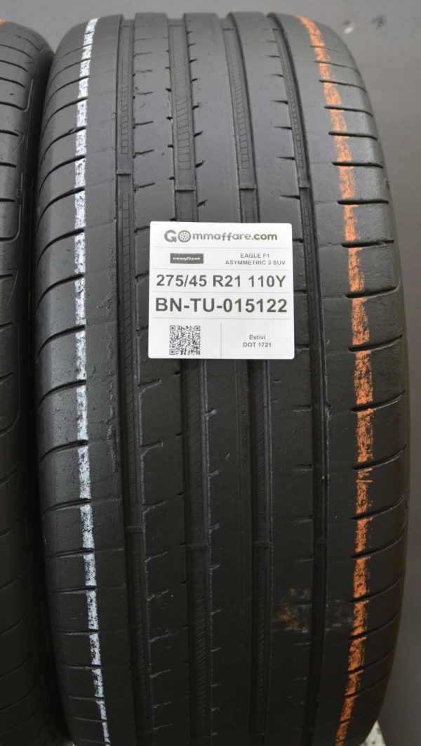 Goodyear EAGLE F1 ASYMMETRIC 3 SUV Estivi 275/45 R21 110Y - immagine 5