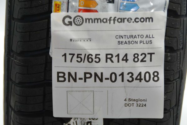 Pirelli CINTURATO ALL SEASON PLUS 4 Stagioni 175/65 R14 82T - immagine 6